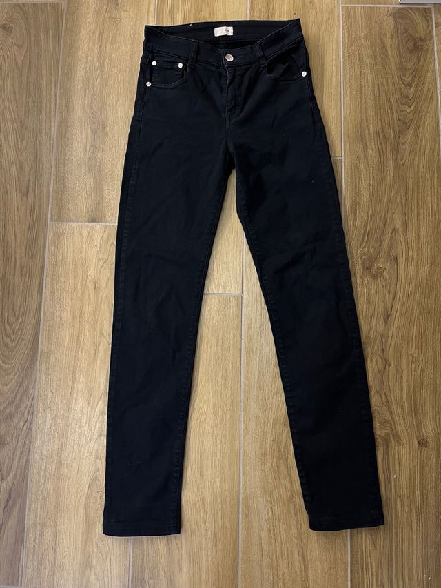 Pantaloni lunghi neri skinny SCEE taglia unica