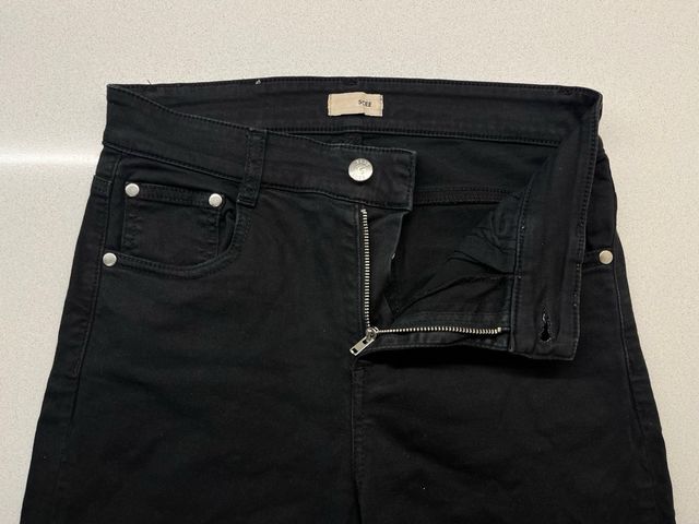 Pantaloni lunghi neri skinny SCEE taglia unica