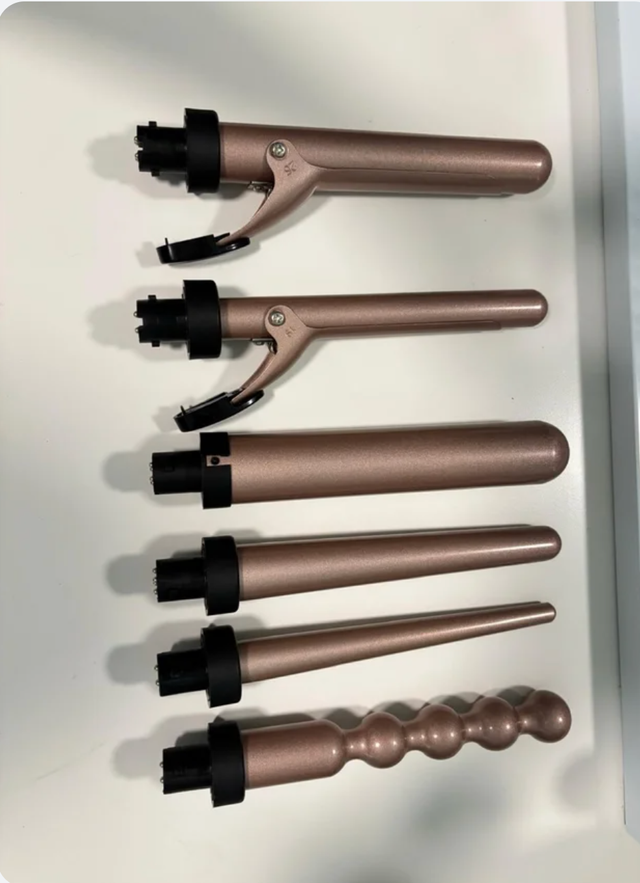 Set Rizadores CITHOT Negro/Dorado