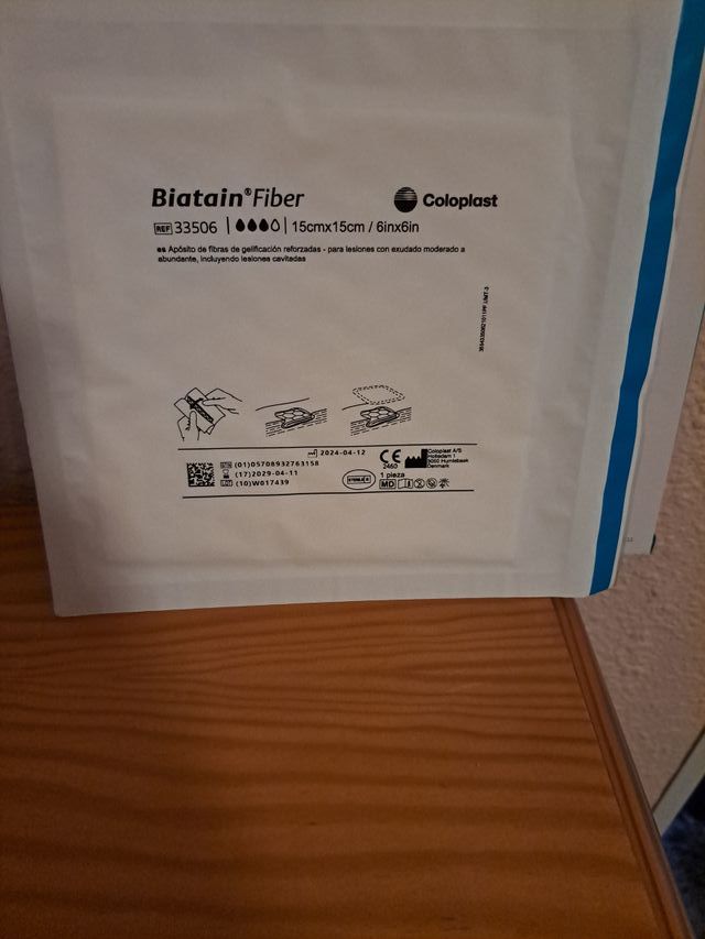 Biatain Fiber apósitos recortables 3 uds