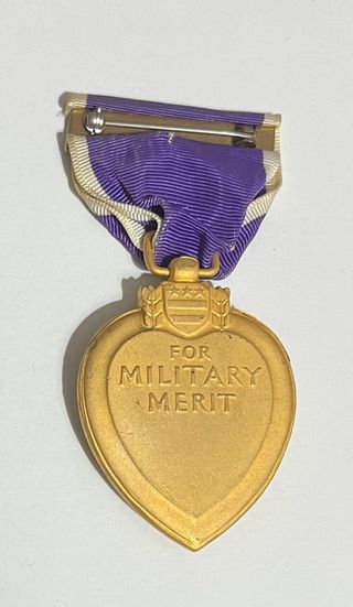 Réplica Medalla Corazón Púrpura