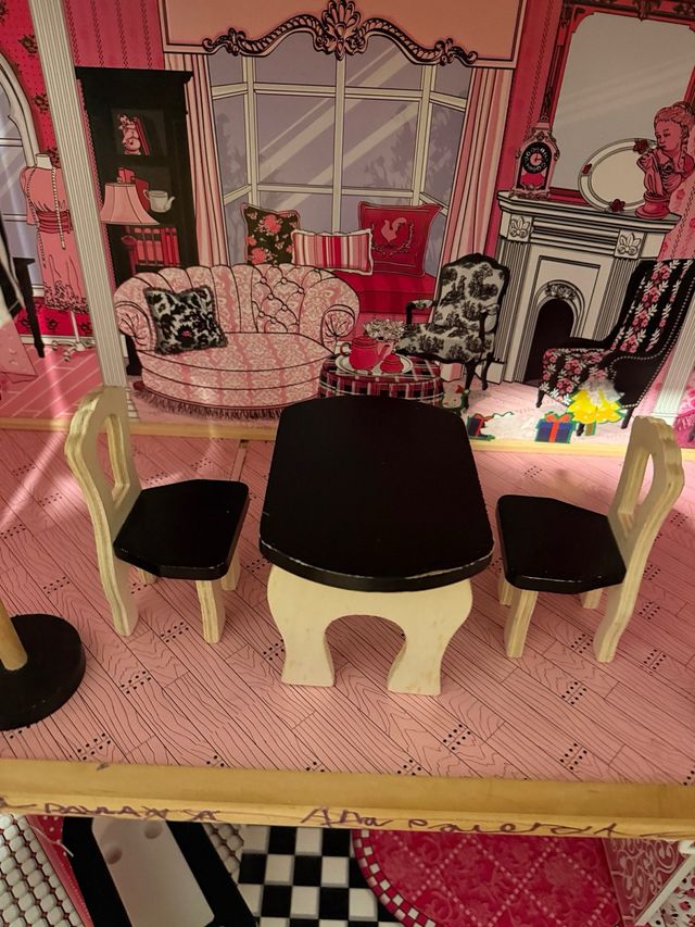 Casa de muñecas KidKraft rosa