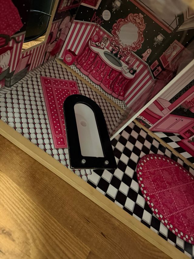 Casa de muñecas KidKraft rosa