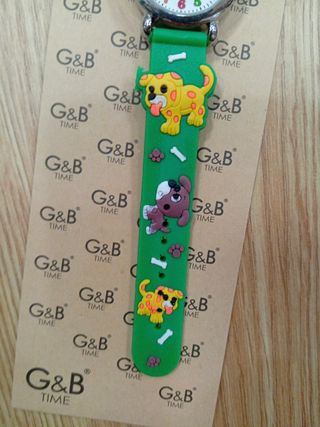 Reloj infantil G&B TIME con perros