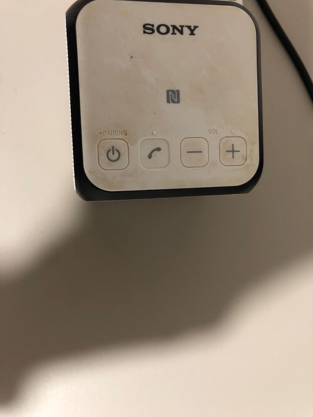 Altavoz Sony Bluetooth NFC Blanco