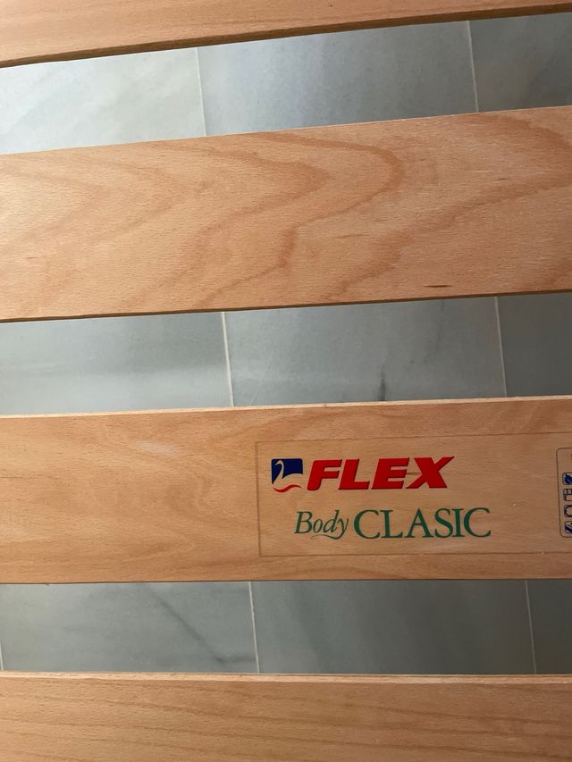 2 Somieres FLEX Madera 0,90x1,90