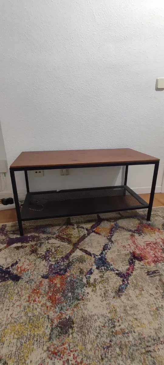 Mueble TV madera y metal