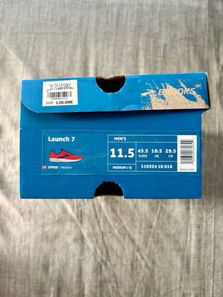 Zapatillas Brooks Launch 7 Talla 45.5