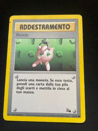 Riciclo 61/62 Fossil Pokemon TCG - ITA