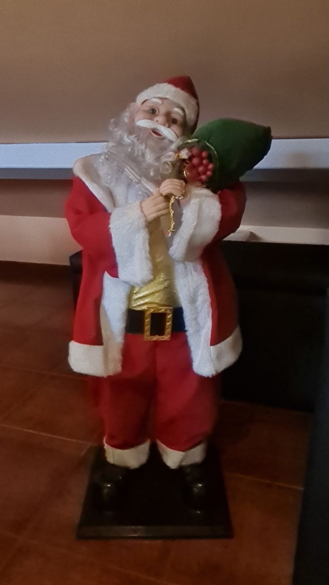 Muñeco NAVIDEÑO de Papá Noel