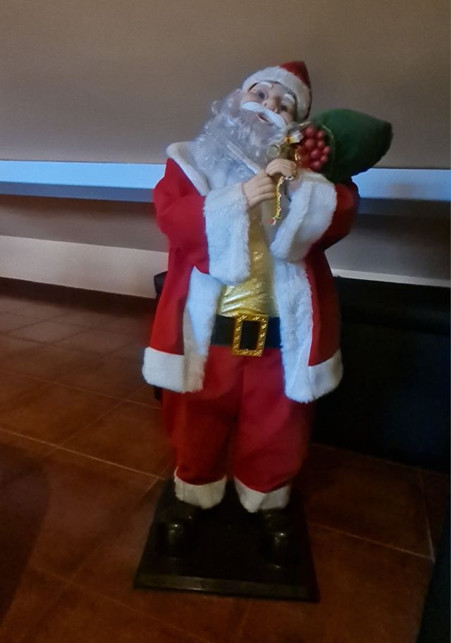 Muñeco NAVIDEÑO de Papá Noel