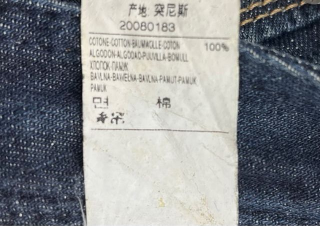 Jeans dritti Sisley donna blu scuro