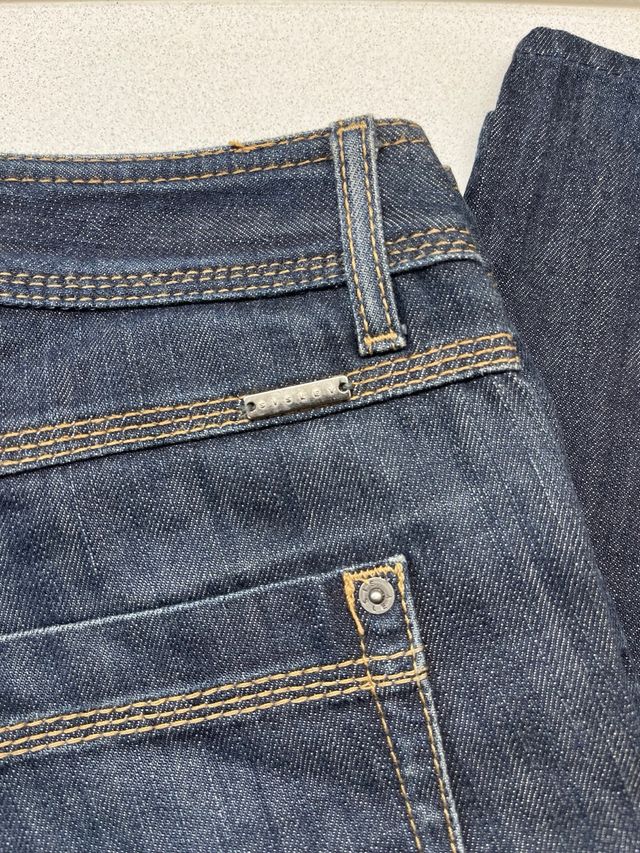 Jeans dritti Sisley donna blu scuro