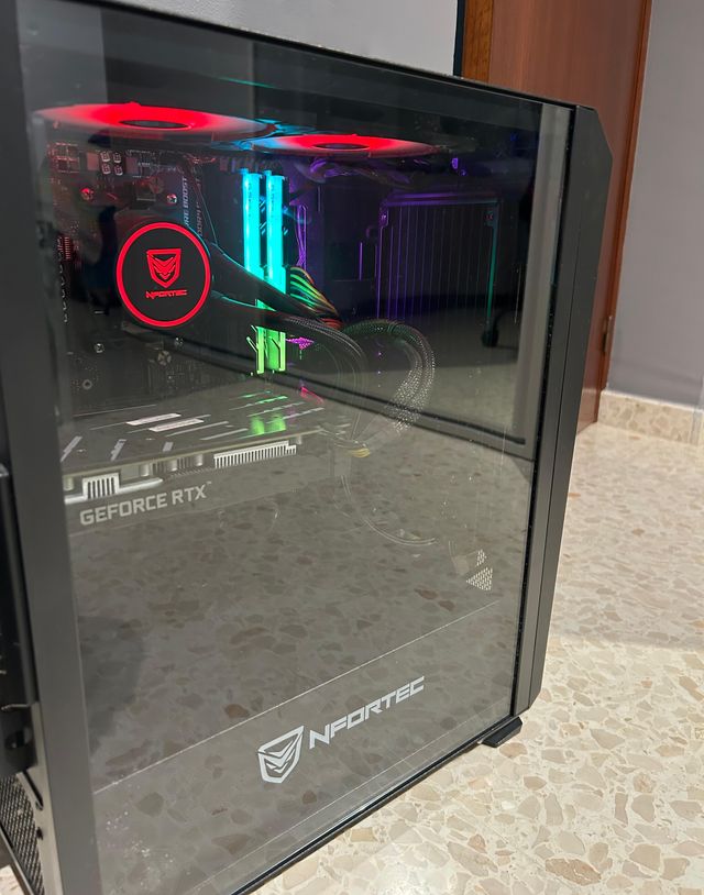 Torre PC Nfortec Gaming RGB Morado