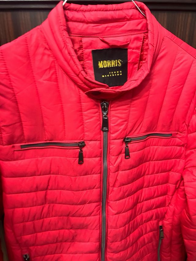 Giubbino uomo MORRIS rosso leggero
