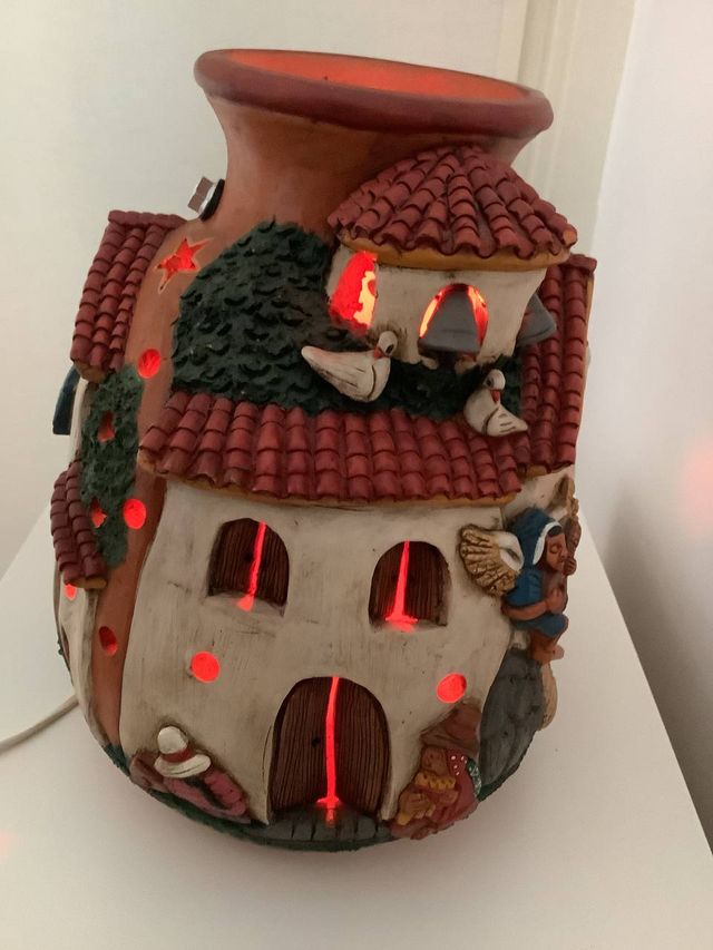 Belen Grande Peruano modelado en holla de Arcilla