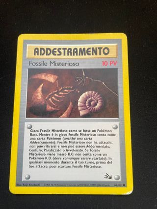 Fossile Misterioso 62/62 Fossil Pokemon TCG - ITA