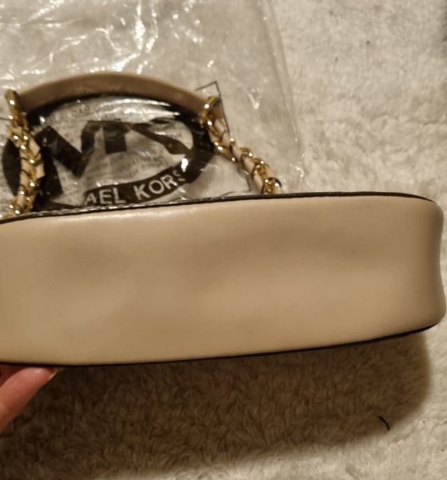 Bolso Michael Kors Rosa y Dorado