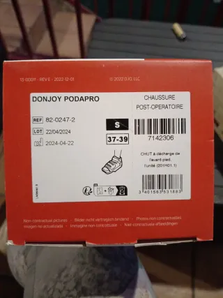 Zapato ortopédico DONJOY PodaPro