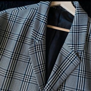 Chaquetón Zara Cuadros Talla L