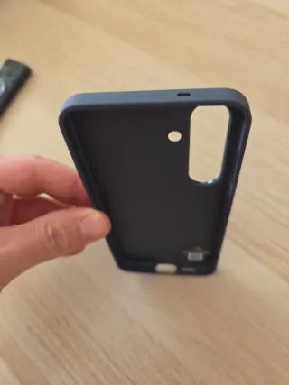 Cover Samsung Galaxy S25 Silicone blu