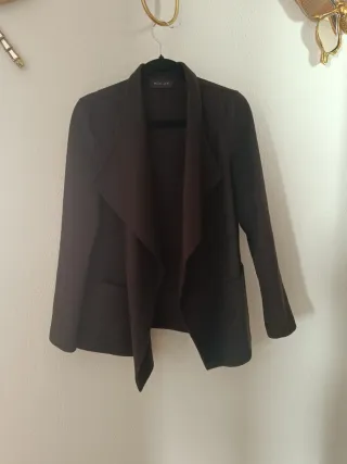 Massimo Dutti Chaquetón Marrón