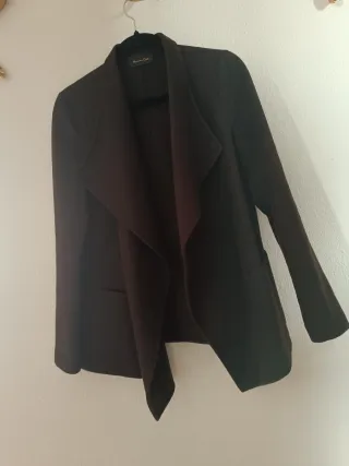 Massimo Dutti Chaquetón Marrón
