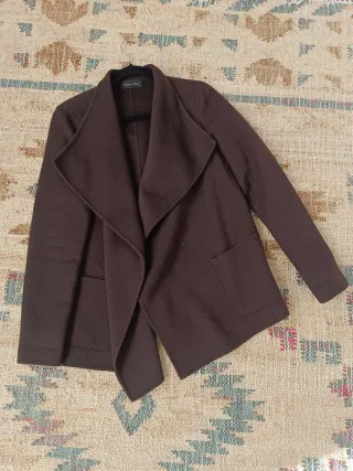 Massimo Dutti Chaquetón Marrón