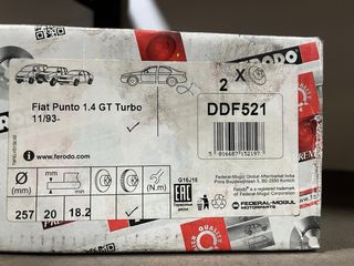 Discos de freno Fiat Punto 1.4 GT Turbo