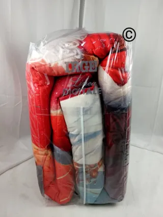 Trapunta natalizia cavallo a dondolo