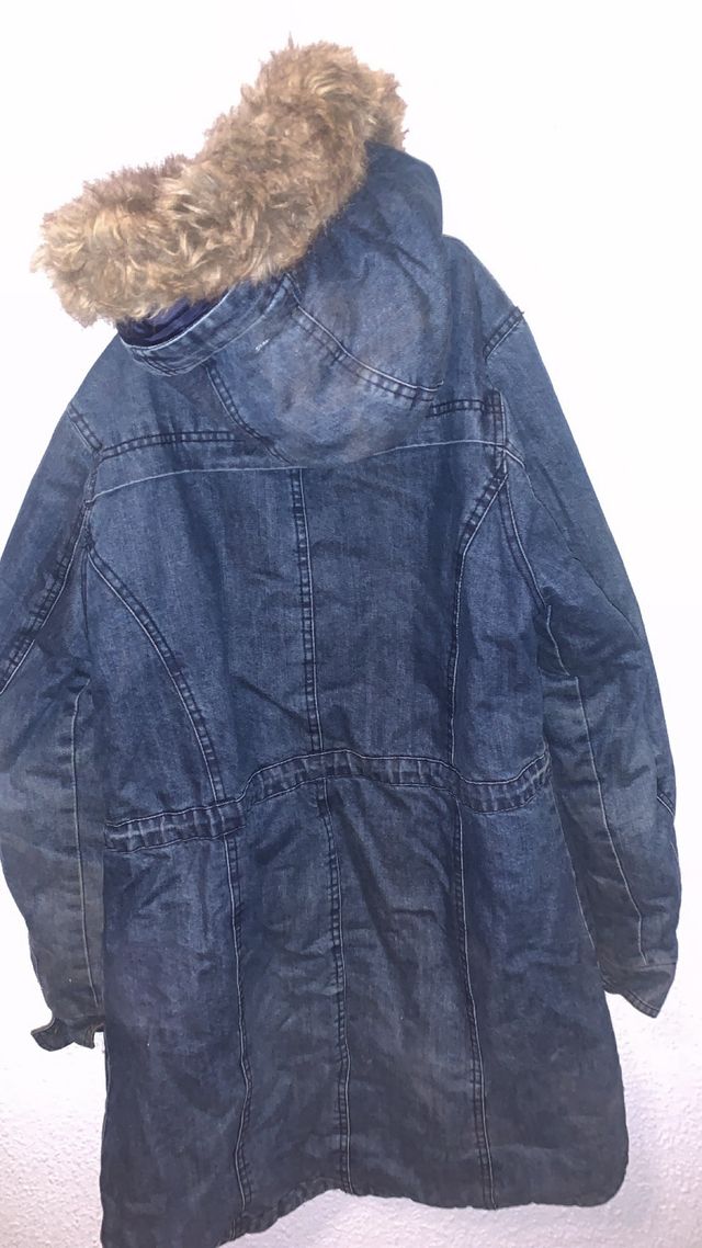 Abrigo vaquero con forro polar