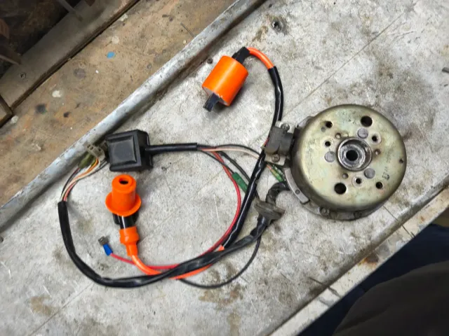 Encendido Yamaha Aerox Bobina, CDI y Volante