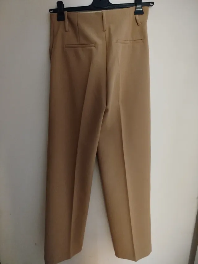 Pantalone donna beige