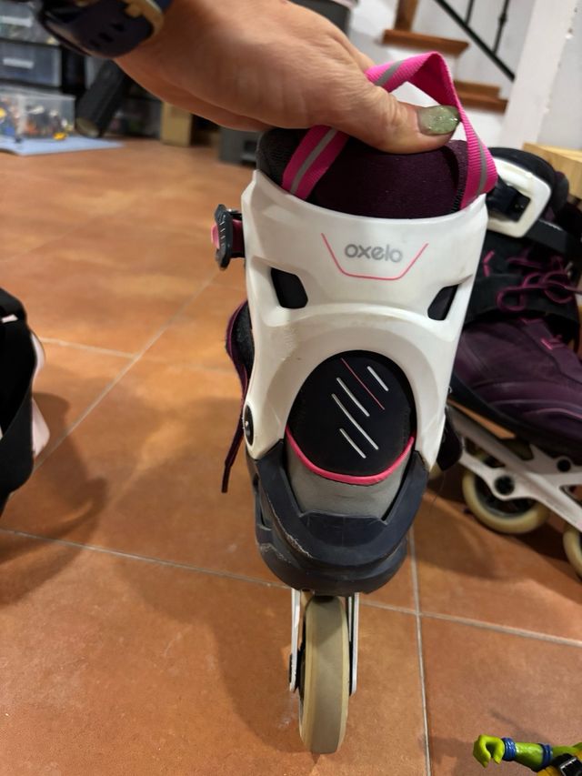 Patines en línea talla 40 morados