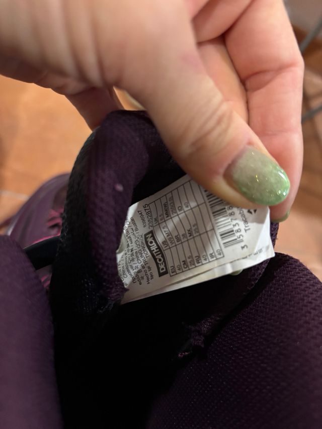 Patines en línea talla 40 morados