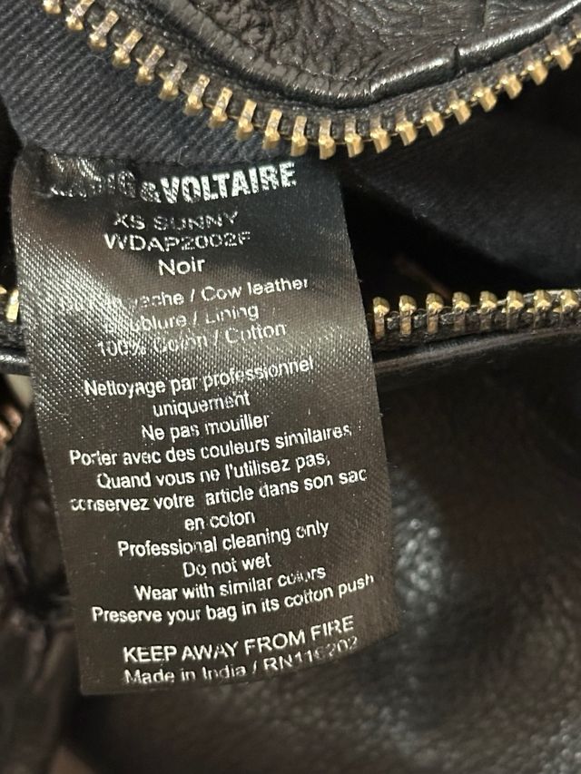 Borsa Zadig & Voltaire in pelle nera