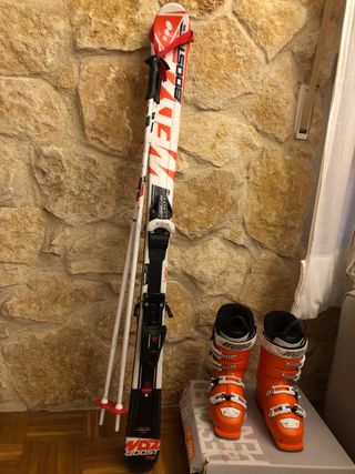 Pack Esquí: Esquís, Botas y Bastones