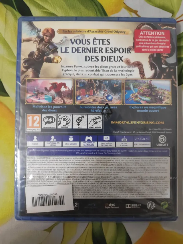 PS4 Immortals Fenyx Rising