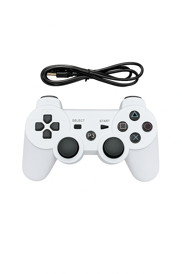 Mando Inalámbrico PS3 Blanco