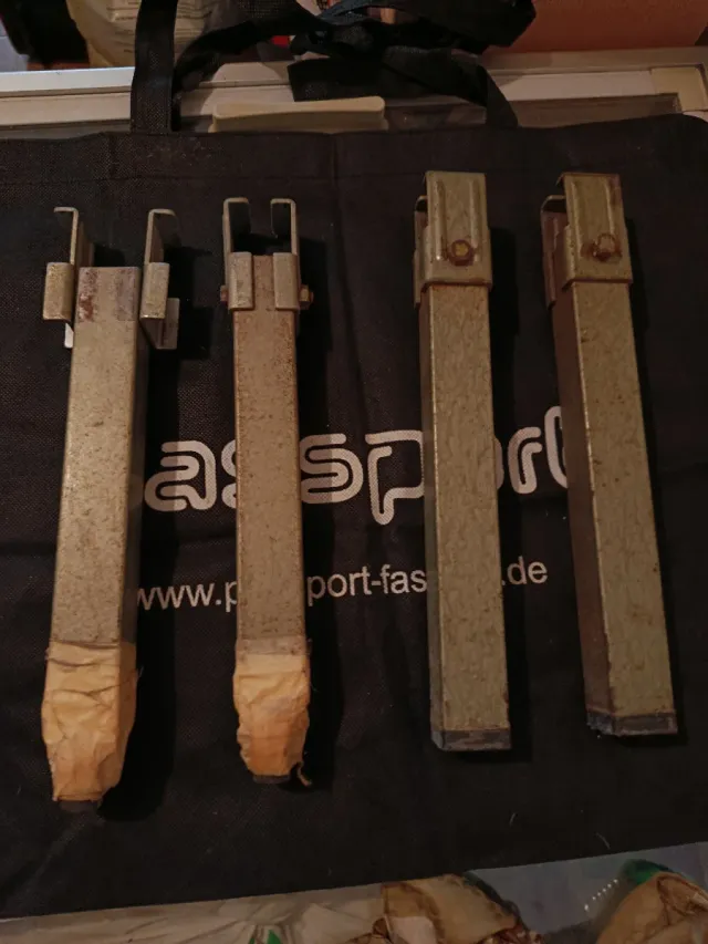 Juego Patas Somier Metal con ruedas