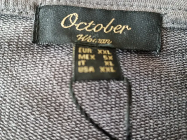 Camiseta October Manga Larga Estampada Talla XXL