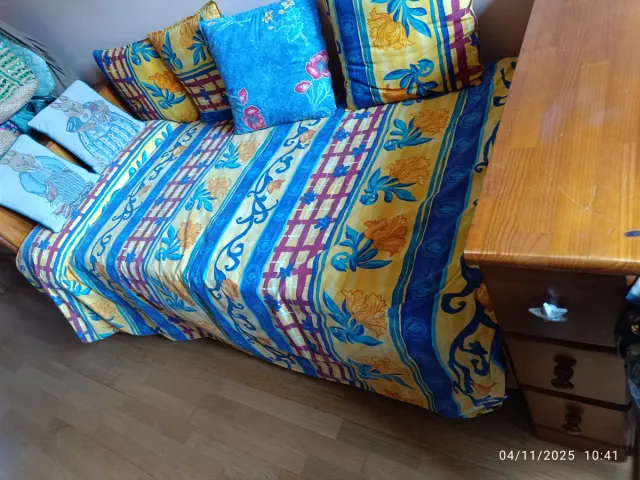 Cama nido madera cerezo maciza