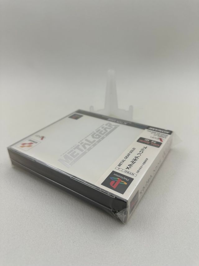 Metal Gear solid spine cardps1 playstation 1 NTSC