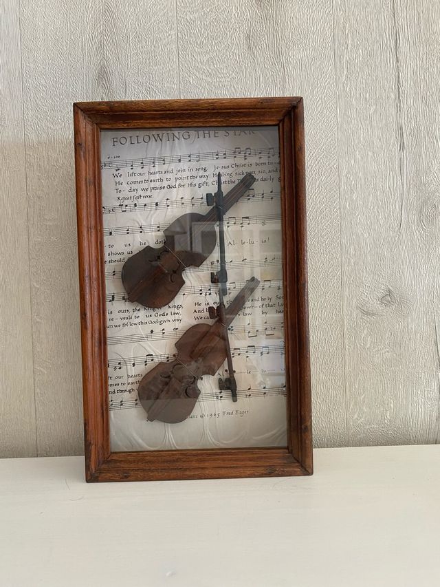 Cuadro Following the Star con violines