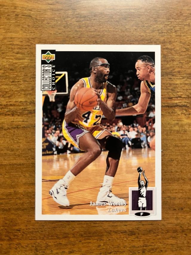 Cromo NBA James Worthy Upper Deck Temporada 94-95