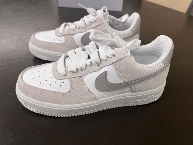 Nike Air Force 1 Gris Blanco Talla 38