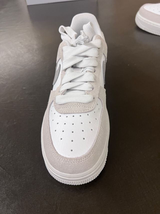 Nike Air Force 1 Gris Blanco Talla 38
