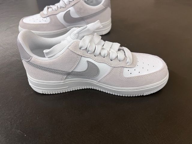 Nike Air Force 1 Gris Blanco Talla 38