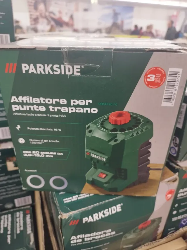 Afiador de brocas Parkside PBSG 95 F6