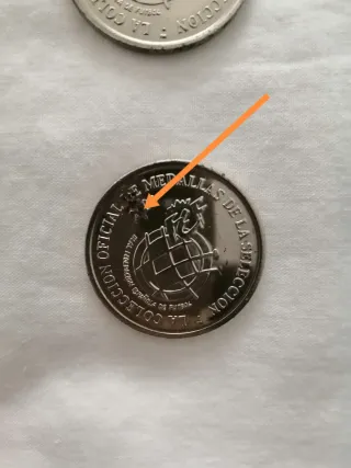 Lote 13 monedas Selección Española 2000.